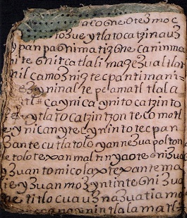 foja 19 del codice de Zictepec